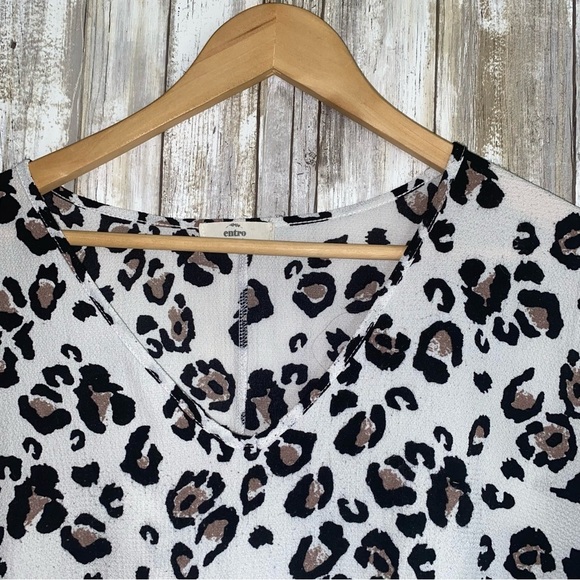 Entro Oversized Leopard Blouse - Picture 4 of 4